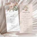Search for rose reception wedding programs Modern
