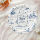 Search for toile plates Navy blue