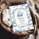 Search for nautical baby shower invitations Navy blue