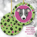 Search for italian greyhound christmas tree decorations Cartoon