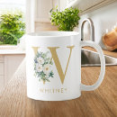 Search for floral letter mugs Botanical
