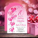 Search for balloon hearts invitations For her