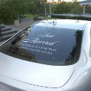 Search for auto decal business window decals Newly weds