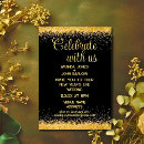 Search for eve wedding invitations Black and gold