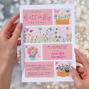 Search for flower pot invitations Mother to be