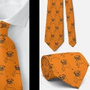Search for orange dogs ties Pattern