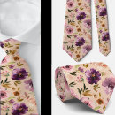 Search for blush floral ties Purple