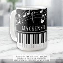 Search for music mugs Piano