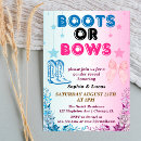 Search for boots or bows gender reveal Western