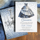 Search for glam quinceanera invitations Sparkly