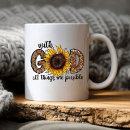 Search for god things possible mugs Religious