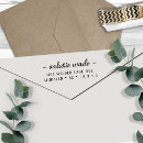 Search for large rubber stamps Return address