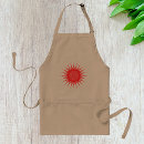 Search for string aprons Red