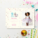 Search for unicorn thank you cards Little girl