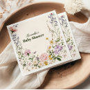 Search for wildflower napkins Wildflower baby shower
