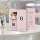 Search for menu table cards Blush pink