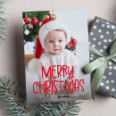 Search for one photo christmas cards Simple