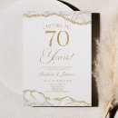 Search for 70th anniversary invitations Cheers to 70 years