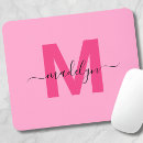 Search for hot pink mousepads Girly feminine for her