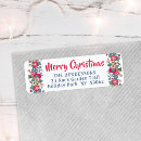 Search for retro floral return address labels Stylish