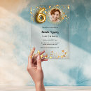 Search for clear birthday invitations Elegant