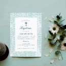 Search for classic christening invitations Watercolor