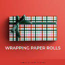Search for gingham christmas wrapping paper Modern