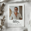 Search for 50th birthday invitations Simple