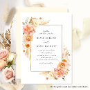 Search for peach and ivory wedding invitations Spring summer fall