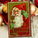 Search for creepy santa christmas cards Retro