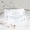 Search for bridal shower thank you cards Dusty blue