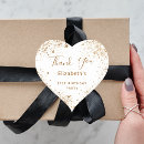 Search for 40th birthday thank you stickers Heart