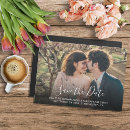 Search for magnetic save the dates Rustic