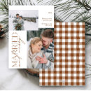 Search for christmas wedding announcement cards Newlyweds
