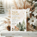 Search for rustic baby boy shower invitations Baby its cold outside