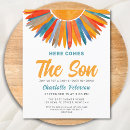 Search for here comes the sun invitations Watercolor