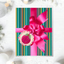 Search for green striped wrapping paper Pink