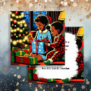Search for african american christmas cards Watercolor