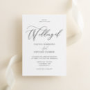 Search for timeless wedding invitations Modern
