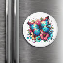 Search for blue flower magnets Beautiful