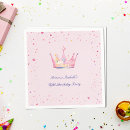 Search for crown napkins Little girl