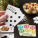 Search for card symbols playing cards Peace