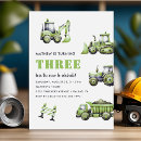 Search for boy construction birthday invitations Loads of fun
