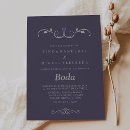 Search for purple and grey wedding invitations For her