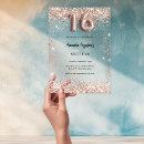 Search for acrylic sweet 16 invitations Pink