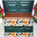 Search for blue and orange doormats Green