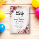 Search for romantic birthday invitations Botanical