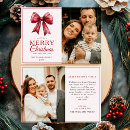Search for red bow christmas cards Elegant
