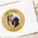 Search for gold heart wedding stickers Cute