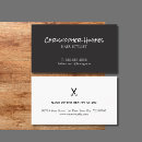 Search for hairdresser business cards Simple